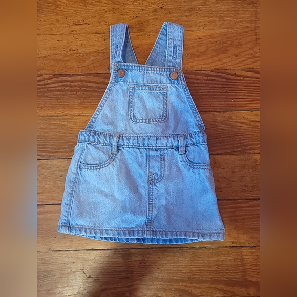 Denim skirtall overall 9- 12 month - Picture 1 of 3